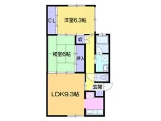 リバーサイド公園通りI【1階】の間取り