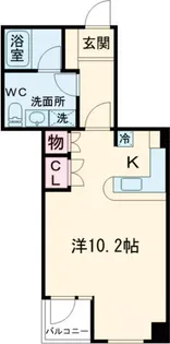 ハウスリンデ【3階】の間取り
