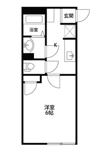 サンハウス【1階】の間取り