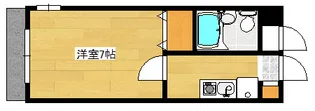 シャンブレ元住吉【4階】の間取り