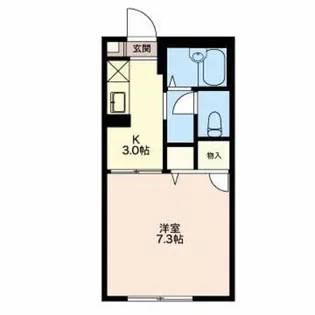 クレセントソフィア【2階】の間取り