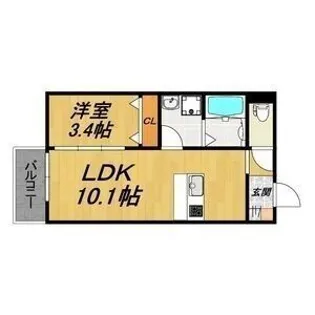 LE COCON 弥富IV【3階】の間取り