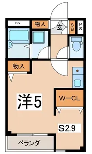 ラ・ルミエール【1階】の間取り