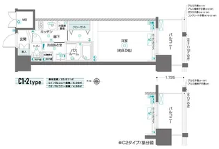 ZOOM東陽町【5階】の間取り