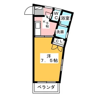 エスペランサ【3階】の間取り