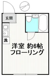 バードハイツ【1階】の間取り