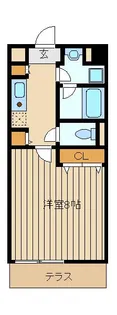 ブランローズ【1階】の間取り
