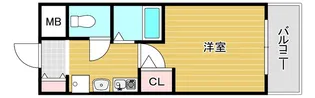 エスリード上本町北【2階】の間取り