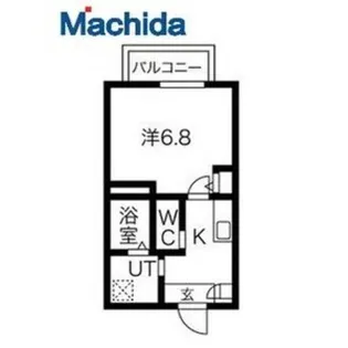 エヌエムキャトフヴァンシス【1階】の間取り