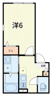 テラス新柴又II【1階】の間取り