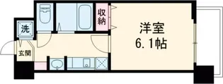 スワンズ京都二条城北【3階】の間取り