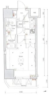 セジョリ上野【10階】の間取り