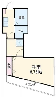第3ドリームハイツ【2階】の間取り