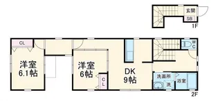 プレミアムコート・K【2階】の間取り