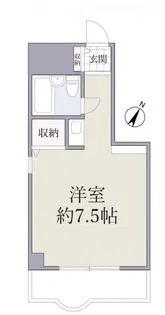 メゾン・ド・ショコラ【2階】の間取り
