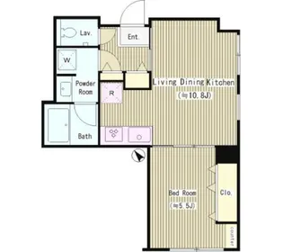 高橋マンション【1階】の間取り