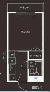 オクト・ベル【2階】の間取り