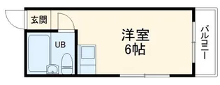ハートイン竹田町【2階】の間取り