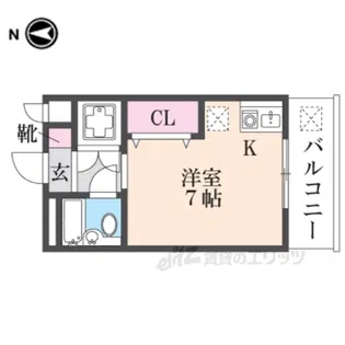メゾン・スギ【3階】の間取り