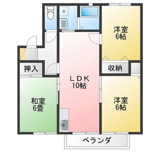 パークサイドエクセル【2階】の間取り