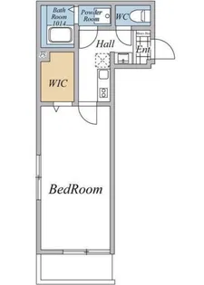 サンライズ久米川【2階】の間取り