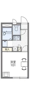 片縄II【1階】の間取り
