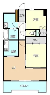エスト加賀野【5階】の間取り