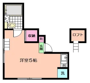 ART2【2階】の間取り