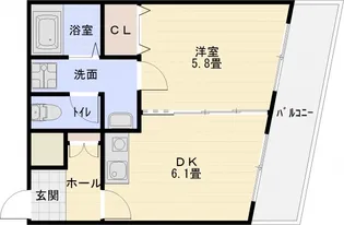 コンチェルト【1階】の間取り