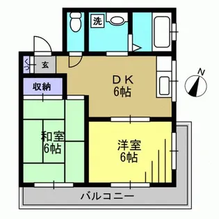 メゾンド久が原【3階】の間取り