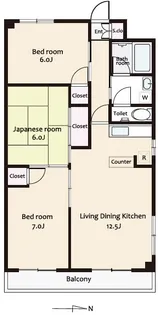 パークコート【4階】の間取り