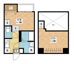 MODERN PALAZZO 戸石BRILLER【1階】の間取り