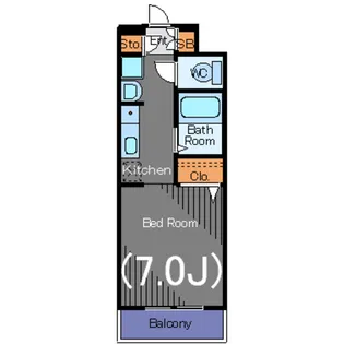 プレール学芸大学【1階】の間取り