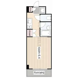 ヴァンテージ本陣【5階】の間取り