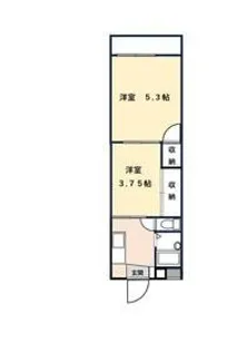 メゾンソレイユ【1階】の間取り