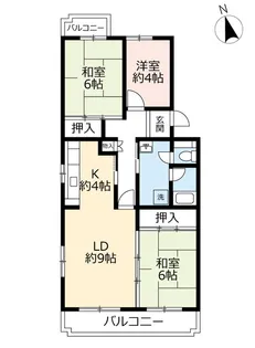 URアーバンドゥエル平針【3階】の間取り