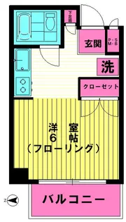 SHIBUYA F HOUSE 10th【3階】の間取り
