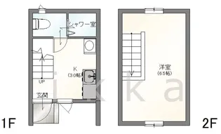 福岡県久留米市上津町【一戸建】の間取り