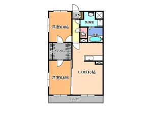 ラ・ヴィー・エターナル【3階】の間取り