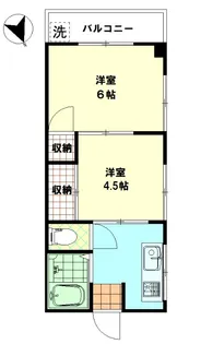 コーポトヨシマ【3階】の間取り