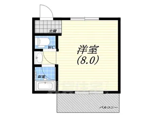 グローリー夙川ハイム【3階】の間取り