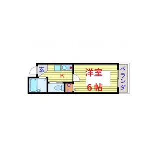 プランドール【2階】の間取り