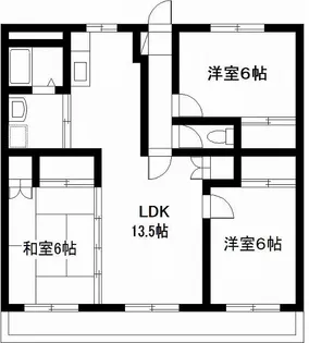 サンジェルマンV【1階】の間取り