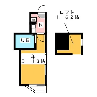 シャンテ滝野川【3階】の間取り