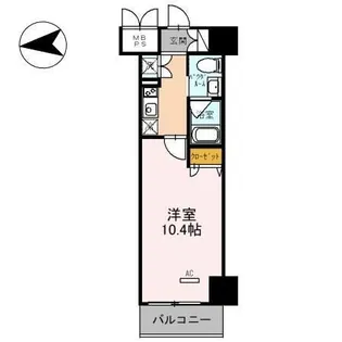 大阪府堺市堺区北花田口町2【マンション】の間取り