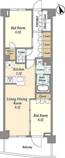 神奈川県川崎市高津区下作延4【マンション】の間取り