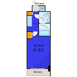 東京都品川区南品川5【マンション】の間取り