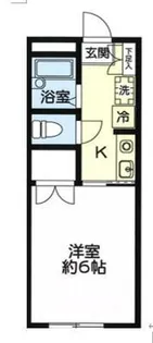 マナコート【1階】の間取り