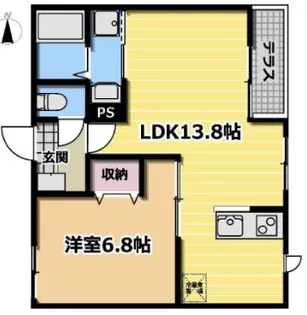 東京都板橋区弥生町【マンション】の間取り