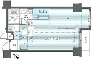 フェニックス新横濱参番館【6階】の間取り